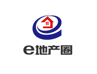 李贺的e地产圈logo设计