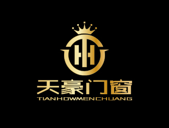 孙金泽的天豪门窗logo设计