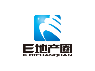 孙金泽的e地产圈logo设计