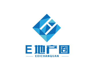 朱红娟的e地产圈logo设计