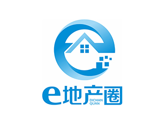 郑锦尚的e地产圈logo设计