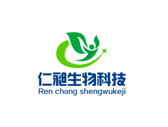 仁昶生物科技logo设计