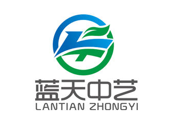 赵鹏的北京蓝天中艺园林绿化工程有限公司logo设计