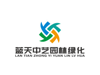 周金进的北京蓝天中艺园林绿化工程有限公司logo设计