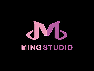 彭波的Ming哥studiologo设计