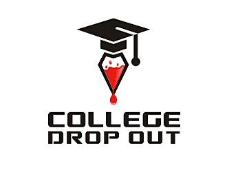 College Drop Outlogo设计