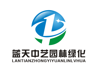 李杰的北京蓝天中艺园林绿化工程有限公司logo设计