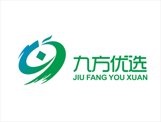 唐国强的广东九方农业开发有限公司logo设计
