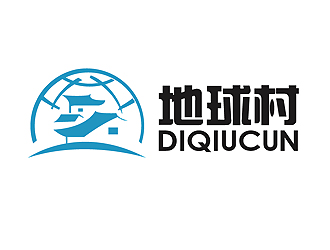 秦晓东的地球村网站LOGO设计logo设计