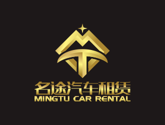 何嘉健的南宁市名途汽车租赁有限公司logo设计
