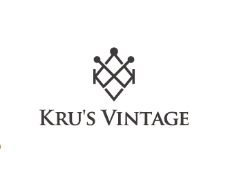 叶美宝的Kru's Vintage名表销售logo设计logo设计