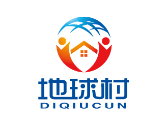 张俊的地球村网站LOGO设计logo设计