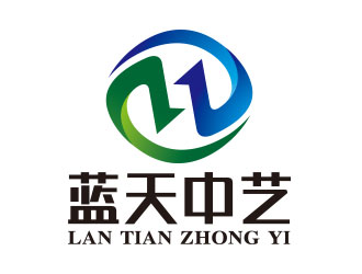 向正军的北京蓝天中艺园林绿化工程有限公司logo设计