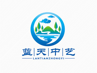 陈晓滨的北京蓝天中艺园林绿化工程有限公司logo设计