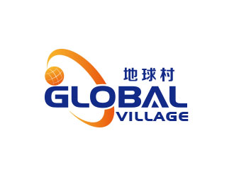 朱红娟的地球村网站LOGO设计logo设计