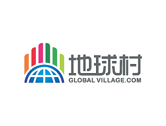 彭波的地球村网站LOGO设计logo设计