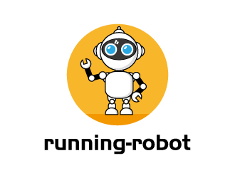 张俊的running-robotlogo设计
