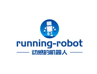 running-robotlogo设计