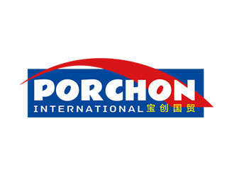钟炬的PORCHON INTERNATIONAL 宝创国贸logo设计
