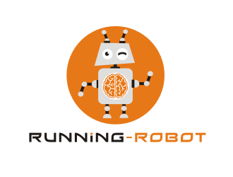 姜彦海的running-robotlogo设计