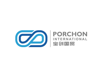 黄安悦的PORCHON INTERNATIONAL 宝创国贸logo设计