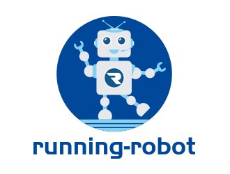 向正军的running-robotlogo设计