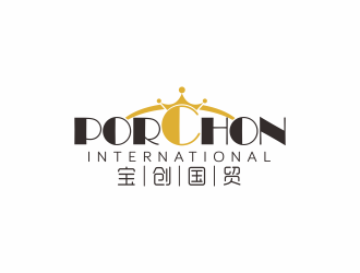 何嘉健的PORCHON INTERNATIONAL 宝创国贸logo设计