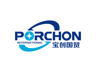 张俊的PORCHON INTERNATIONAL 宝创国贸logo设计