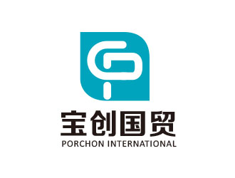 朱红娟的PORCHON INTERNATIONAL 宝创国贸logo设计