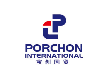 李贺的PORCHON INTERNATIONAL 宝创国贸logo设计