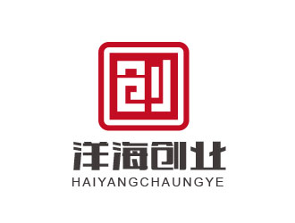 朱红娟的洋海创业logo设计