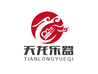 朱红娟的音乐樂器公司logologo设计