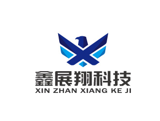 周金进的公司名：北京鑫展翔科技有限公司logo设计