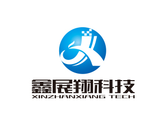 孙金泽的公司名：北京鑫展翔科技有限公司logo设计