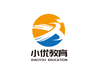 黄安悦的呼和浩特市小优教育科技有限公司标志logo设计
