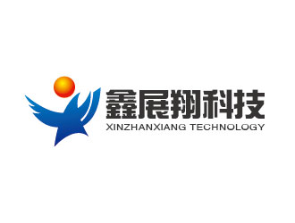 李贺的公司名：北京鑫展翔科技有限公司logo设计