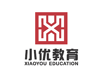 彭波的呼和浩特市小优教育科技有限公司标志logo设计