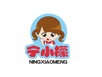 秦晓东的宁小檬休闲零食logo设计logo设计