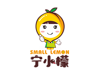 郑锦尚的宁小檬休闲零食logo设计logo设计