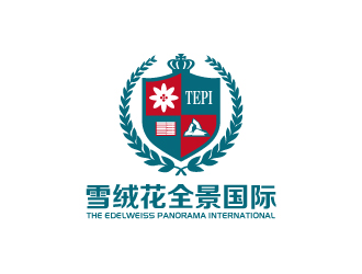 张俊的瑞士国际教育培训机构logo设计