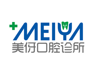 杭州美伢口腔诊所有限公司logo设计