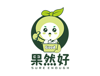 郑锦尚的果然好卡通logo设计logo设计