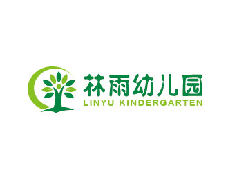 李贺的林雨幼儿园logo设计