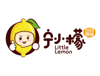 勇炎的宁小檬休闲零食logo设计logo设计