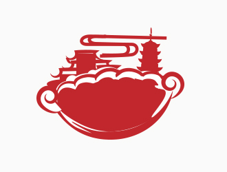 薛永辉的饺子镇logo设计