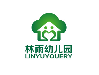 林雨幼儿园logo设计