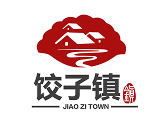 潘乐的饺子镇logo设计