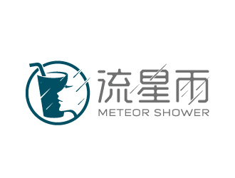 流星雨 meteor showerlogo设计