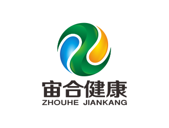 宙合健康logo设计