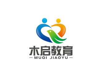 王涛的木启教育logo设计logo设计